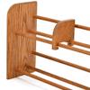 Wood Shed Hill 01 Series CD Storage Cabine, Real Oak Wood Media & Display Shelves, Handcrafted in The USA (Honey Oak, 14.5" x 24") view 1