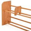 Wood Shed Hill 01 Series CD Storage Cabine, Real Oak Wood Media & Display Shelves, Handcrafted in The USA (Honey Oak, 14.5" x 24") view 3
