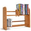 Dowel-Style Wooden CD Rack - 01 Series (Honey Oak, 14.5" x 18") view 1