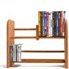 Dowel-Style Wooden CD Rack - 01 Series (Honey Oak, 14.5" x 18") view 2