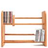 Dowel-Style Wooden CD Rack - 01 Series (Honey Oak, 14.5" x 18") view 4
