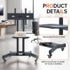 CIGEGE Universal Swivel TV Stand for 3280 inch TVs, Height Adjustable Table Top TV Stand Mount with Tilt, Max VESA 600x400mm (Black) view 3