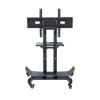 CIGEGE Universal Swivel TV Stand for 3280 inch TVs, Height Adjustable Table Top TV Stand Mount with Tilt, Max VESA 600x400mm (Black) view 4