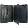 Zipper Leather Portfolio with Removable Tablet Holder, Padfolio Case with Stand, Compatible for iPad Pro 12.9-inch (4th/5th/6th) view 2