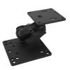 Double Socket Arm Aluminum Alloy with 1.5inch C Size Ball Adapter Double Ball Mount for Tablet Cell Phone Fish Finder view 1