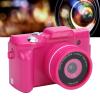 16MP HD Digital Camera, 1080P Video Recording, 16X Zoom, 2.4in Screen, Shake Prevention, Fish Motion, Multi Functional, Support 32G Memory Card, for Travel, Friends view 4