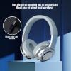 Bluetooth Headphones Wireless Earbuds Intelligent Noise Reduction Bluetooth 5.1 Earphone Built-in Microphone Foldable Lightweight Wireless Headset Over Ear Headset for Travel, Home, Sport, Office view 4