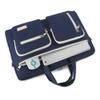 15-15.6 inch Laptop Shoulder Bag, for MacBook Pro 16, Hp Lenovo Dell 14 inch Waterproof Messenger Bag Case Sleeve (Dark blue) view 2