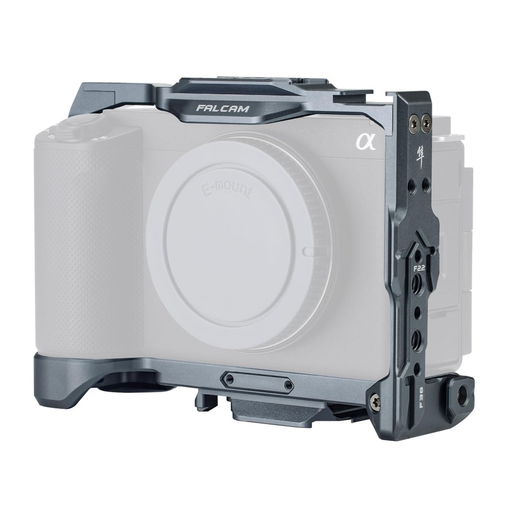 FALCAM ZV-E1 Full Camera Cage for Sony ZV-E1,Gery,Compaitable with F22,F38 and F50 Quick Release System-C00B3501