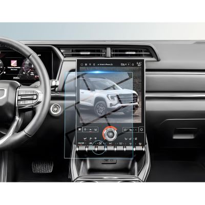 BIBIBO for 2025 2026 GMC Terrain Screen Protector 2025 2026 GMC Terrain (Elevation/AT4/Denali) 15" Tempered Glass[Anti Glare& Scratch Ultra-Clear] 2025 GMC Terrain Accessories Terrain 2025 2026
