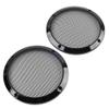 Cnswee6 6.5" Saddlebag Lid Grill Speaker Cover Fairing ABS Black Motorbike for Harley for Touring 1983-2023 view 4