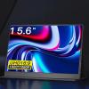 15.6 Inch Touchscreen Display, Resolution, Slim & Lightweight USB C Laptop Screen Extender with PU Leather Cover, for Business Presentations, Gaming, Travel view 3