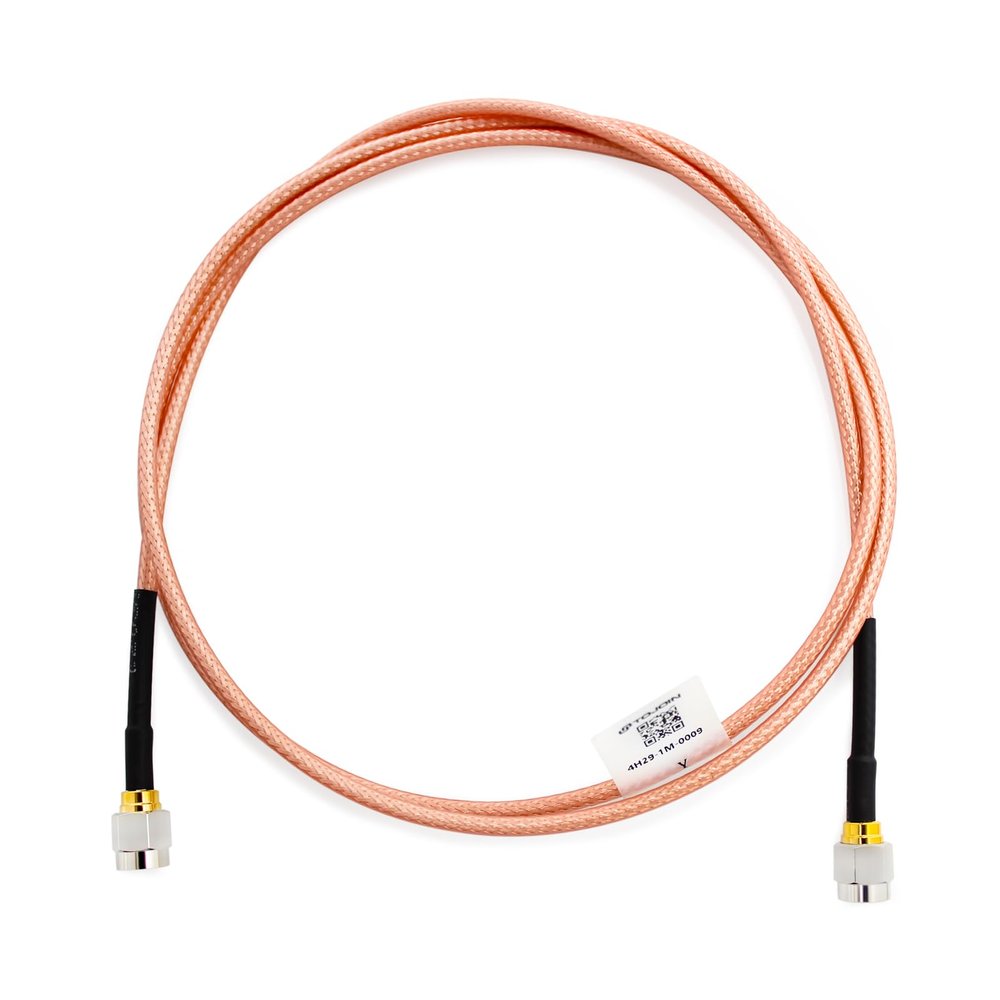 TOJOIN RF Coaxial Cable, RG316D, SMA Male to SMA Male, SMA-J3G Connector, 8GHz Low Loss for 4G / LTE/ 5G / Bluetooth/Antenna, 39.37inchs(100cm) 1PCS