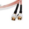 TOJOIN RF Coaxial Cable, RG316D, SMA Male to SMA Male, SMA-J3G Connector, 8GHz Low Loss for 4G / LTE/ 5G / Bluetooth/Antenna, 39.37inchs(100cm) 1PCS view 2