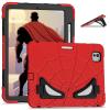 AKABEILA Compatible with Apple iPad Pro 11(2024) 11 inch Tablet CaseLightweight Shockproof Rugged Protective Cover with Kickstand for Kids Children Boys Babies Red Black view 1