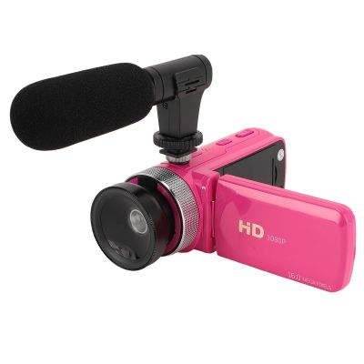 CCYLEZ 16MP Digital Camera with 1080P Video Recording,16X Digital Zoom, 2.4 Inch Screen, Professional Microphone for Vlogging, Interviews, Music, Live Streaming