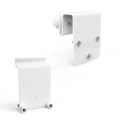 Koroao Gutter Mount and Vinyl Siding Clips Mount Compatible with Eufy SoloCam S340 Solar Security Outdoor Camera