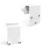 Koroao Gutter Mount and Vinyl Siding Clips Mount Compatible with Eufy SoloCam S340 Solar Security Outdoor Camera view 1