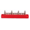 1 Pair Distribution Block with 10 Terminal M6 Stud & M4 Screw Bus Bar for Automotive & Marine Use - 150A Capacity (4PCS M6 Studs, 6PCS M4 Screw) view 3