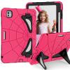AKABEILA Compatible with Apple iPad Pro 11(2024) 11 inch Tablet CaseLightweight Shockproof Rugged Protective Cover with Kickstand for Kids Children Boys Babies Strawberry Black view 1