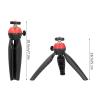 Glomora Camera Tripod Stand,1/4in Tripod Mobile Phone Stand, Mobile Mini Desktop Live Selfie Supplies Camera Video Accessory (Red) view 2