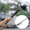 Lightweight Aluminum Camera Stabilizer Extension Rod with 4-Section Telescopic Tripod Adapter - Non-Slip Handle for Photography & Videography view 3