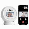 ACEMO Camera for Home Security with 2.8 inch Screen,Two-Way Video Indoor Camera, 1080P HD PTZ Wireless Nanny Dog Pet Home Security Cameras Baby Monitor Human Tracking Detection, 24/7 Recording view 1