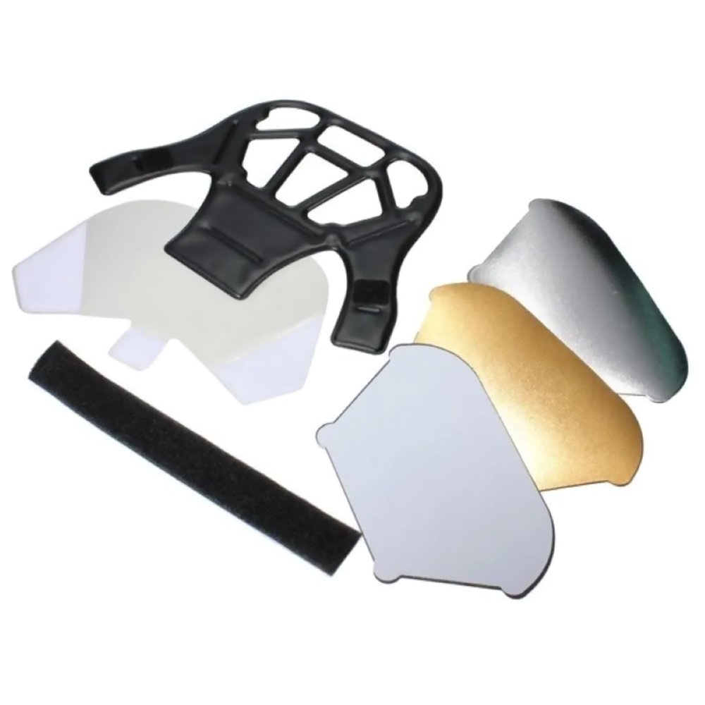Camera Flash Bounce Diffuser Light Reflector for DSLR Cameras Photography Accessories