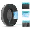 TaiZiChangQin WH-XB910N Cooling Gel Earpads Replacement Compatible with Sony WH-XB910 WH-XB910N XB910N Headset Ear Pads Headband Protective Cover Ear Cushions Kit view 3