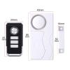 120DB Door Magnetic Alarm, Anti-theif Travel Security System Wedge Shaped Door for Traveling, Apartment, Hotel and Home with Remote Control view 3