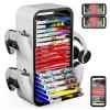 Allnice Universal Game Rack - Stores 19 Games, 4 Controller Holders, Organizes PS5/PS4/Xbox One/360/Series X/S/Switch & More view 1