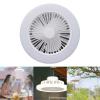 Bottone 3-Speed USB Electric Fan Night Light Ceiling Fan Canopy Fans with Remote Control Tent Must Have Item 23cm 9inch view 2