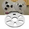 1/4 Inch 10.5 Inch Empty Tape Reel with 6 Hole Design, Aluminum Alloy Nab for, Reel to Reel Tape Players, Generic4y2u6ik0he-15 (JiesekjMn54rC5-12) view 3