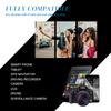 2 Pack 128 GB Micro Memory Card with Adapter, TF Memory Card Class 10, Mini Memory sd Card for Camera/Smartphone/Tablet/Drone (Blue 128GB*2) view 4