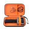 Garmin Xero C1 Pro Ballistic Precision Chronograph Carrying Case, Inlay Organizer with Mesh Pocket for USB Cable, Cleaning Cloth, USB Charging Adapter, Black + Orange (Black&Orange3) view 1