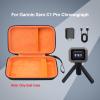 Garmin Xero C1 Pro Ballistic Precision Chronograph Carrying Case, Inlay Organizer with Mesh Pocket for USB Cable, Cleaning Cloth, USB Charging Adapter, Black + Orange (Black&Orange3) view 2