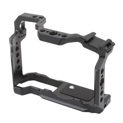Camera Cage for R50 Camera, Aluminum Camera Rig Camera Cage with 1/4inch 3/8inch Threaded Hole.