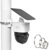 Koroao Gutter Mount and Pole Mount Compatible with Eufy Security SoloCam S340, Solar Security Camera view 3