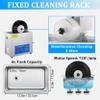 BTURYT Ultrasonic Cleaner of Automatic Vinyl Discs with Heater and Timer, 7-12-Inch Vinyl Cleaning Machine and 8 Discs, Vinyl Record Cleaner Kit ~/ view 2