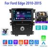 Android 13 9 Inch Car Stereo for Ford Edge 2010-2015, Featuring Touch Screen with Wireless CarPlay and Android Auto 2+32G, GPS Navi/WiFi/Bluetooth/DSP/FM Radio/SWC, AHD Backup Camera MICR view 2