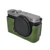 Rieibi Camera Case,PU Leather Half Case for Panasonic Lumix DC-S9 Case,Protective Case for Lumix S9,With Bottom Opening Version and Hand Grip Design view 2