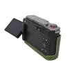 Rieibi Camera Case,PU Leather Half Case for Panasonic Lumix DC-S9 Case,Protective Case for Lumix S9,With Bottom Opening Version and Hand Grip Design view 4