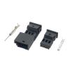 1/5/10 Sets 3Pin Auto Stereo Connector Car Spaker p/Lug Treble Rain Socket 1718346-1 1-968700-1 1355620-1(Female,5 Sets) view 2