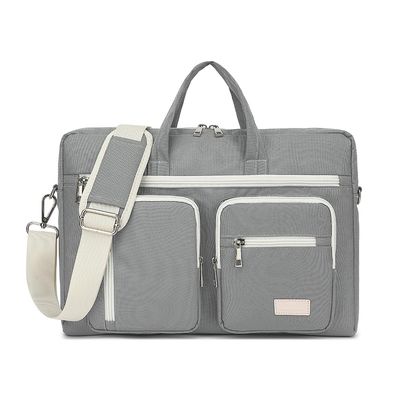 15-15.6 inch Laptop Shoulder Bag, for MacBook Pro 16, Hp Lenovo Dell 14 inch Waterproof Messenger Bag Case Sleeve (gray)