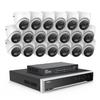 ANNKE 32 Channel 5MP PoE Security Camera System, Human&Vehicle Detection, 114 Wide View Angle,20pcs Outdoor Commercial 3K PoE Cameras with Audio, 32CH 12MP NVR, Surveillance for BusinessesNo HDD view 1