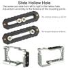 DEKEENSTAR Universal NATO Rail Mount with 1/4 Screws, Low-Profile Quick Release NATO Safety Rail 70mm/3inches Long for NATO Clamp Top Handle Side Handle Camera Rig Monitor Mount view 3