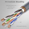 100FT Starlink Gen3 Cable, Outdoor Standard V3 Cable for Starlink Kit, 26AWG 100% Pure Copper Core, Waterproof, Replacement Gen 3 Extension Cable for Starlink Rectangular Satellite V3 Accessories view 4