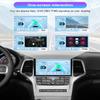 8 Core (4GB+32GB) Car Stereo Upgrade Radio for Jeep Grand Cherokee 2008-2013,Android 13 GPS Navigation with Wireless Carplay Android Auto Support AM FM RSD Bluetooth 5.0, 5G WiFi, 4G LTE view 4