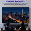 4K/30Hz Wireless HDMI Transmitter and Receiver Kit, 50m Long-Range via 5G/2.4G Dual-Band, High-Gain Antenna for Stable Projection, Low Latency, HDMI+VGA for Laptop, PC, PS5, Projector, Monitor view 4