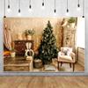 Christmas Backdrop Christmas Interior Decoration Backdrop Christmas Living Room Backdrop Christmas Backdrops for Photography Christmas Backdrop 8x6ft view 2